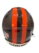 Load image into Gallery viewer, Quinshon Judkins Signed Autographed Cleveland Browns Alpha Dawg Speed Flex Helmet With “Dawg Pound” Inscription Swau COA