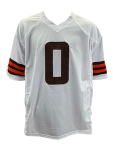 Greg Newsome II Signed Autographed Cleveland Browns Custom Jersey Coa