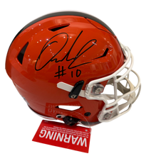 Load image into Gallery viewer, Quinshon Judkins Signed Autographed Cleveland Browns Authentic Speed Flex Helmet Beckett COA