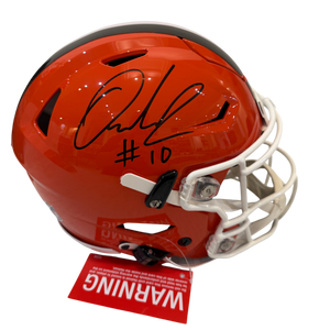 Quinshon Judkins Signed Autographed Cleveland Browns Authentic Speed Flex Helmet Beckett COA