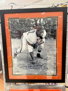 Signed Autographed 16x20 Photo Custom Framed JSA COA