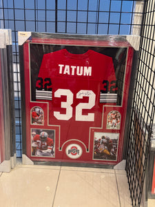 Ohio State Buckeyes Jack Tatum Hand Signed Autographed Jersey Custom Framed Certified COA