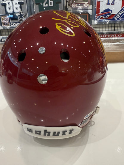 USC Trojans OJ Simpson Signed Autographed Full Size Replica Helmet Five Star COA