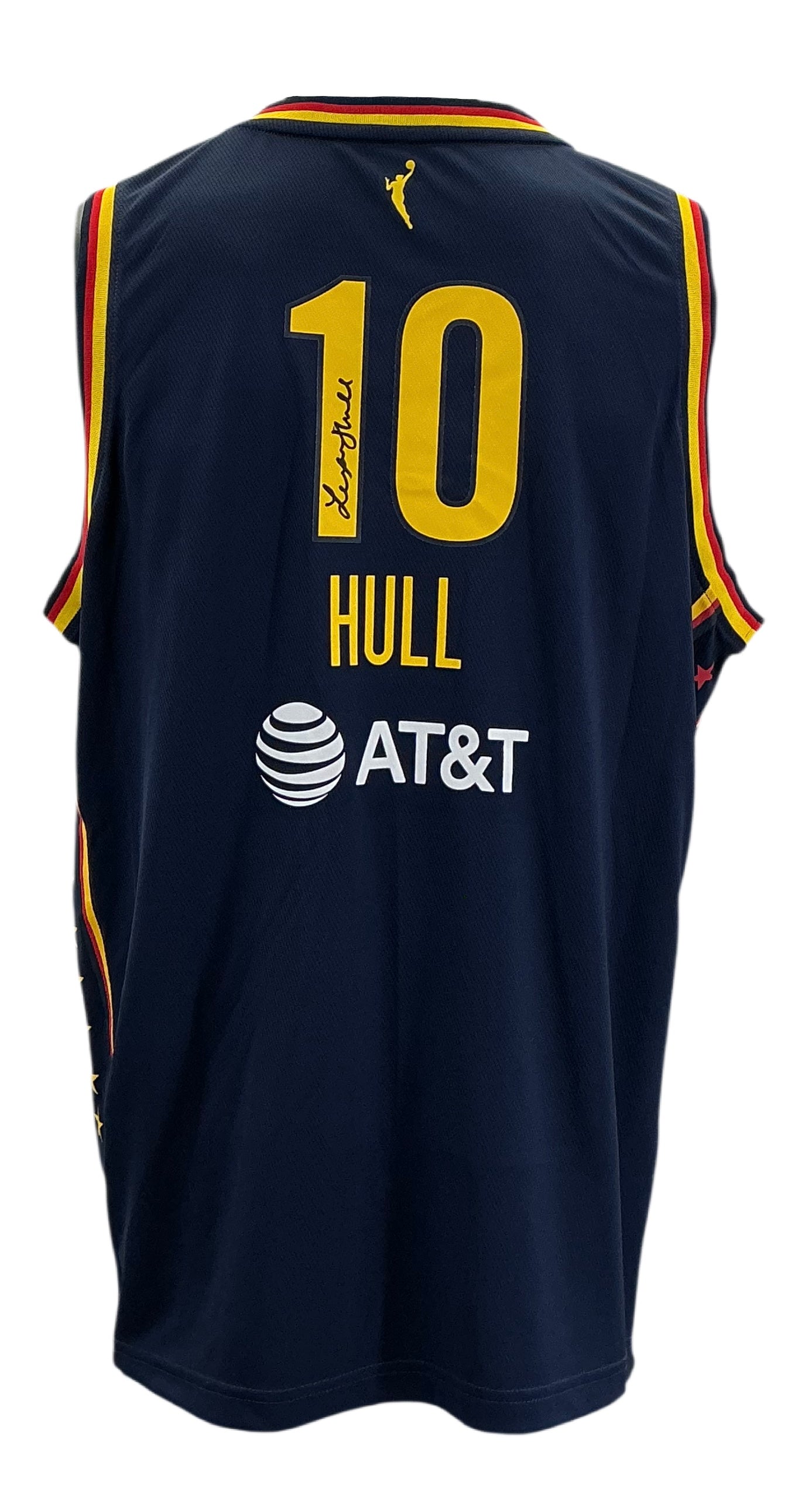 Indiana Fever Lexie Hull Hand Signed Autographed Fanatics Unisex Explorer Edition Fast Break Replica Jersey Swau COA