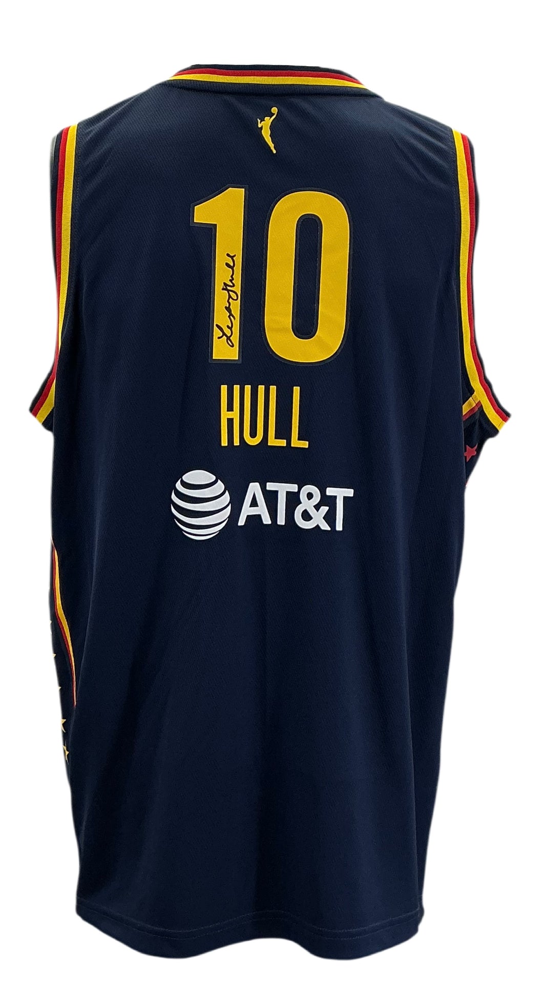 Indiana Fever Lexie Hull Hand Signed Autographed Fanatics Unisex Explorer Edition Fast Break Replica Jersey Swau COA