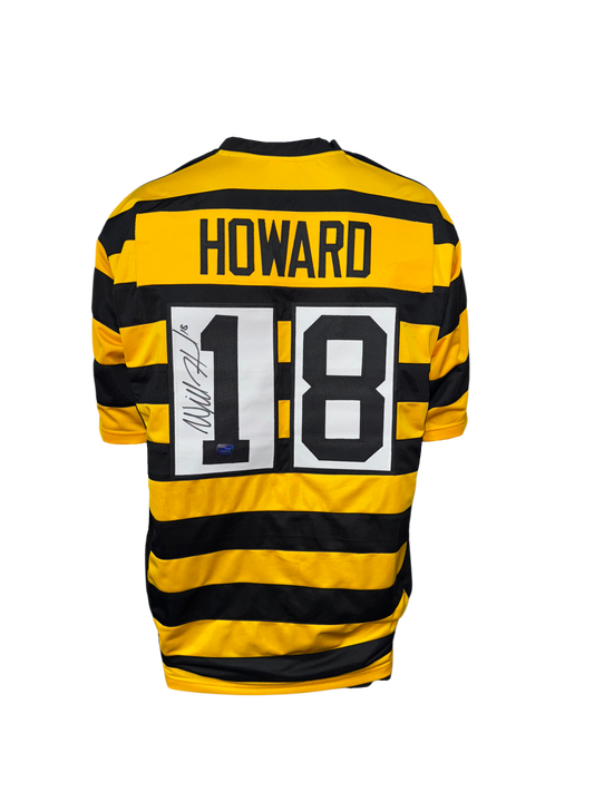 Pittsburgh Steelers Will Howard Signed Autographed Custom Jersey PROVA COA
