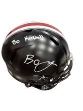 Load image into Gallery viewer, Bo Jackson Signed Autographed Ohio State Replica Full Size Helmet Inscription THESE ARE EXTREMELY RARE Prime Time Witness COA