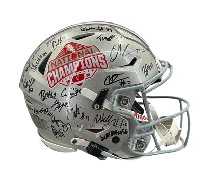 2024 The Ohio State Buckeyes National Champions Team Signed Authentic Speed Flex Full Size Helmet BAS, Swau COA