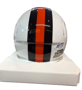 Greg Newsome Signed Autographed Cleveland Browns White Alternate Mini Helmet Five Star COA