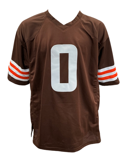 Greg Newsome II Signed Autographed Cleveland Browns Custom Jersey Coa