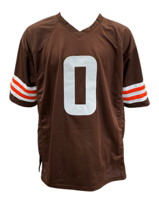 Greg Newsome II Signed Autographed Cleveland Browns Custom Jersey Coa
