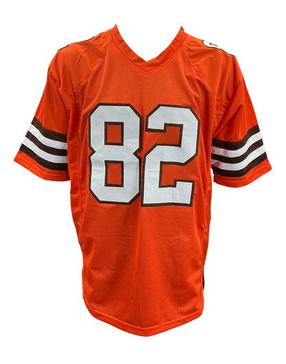 Ozzie Newsome Signed Autographed Cleveland Browns Custom Jersey Coa