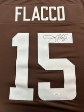 Load image into Gallery viewer, Cleveland Browns Joe Flacco Hand Signed Autographed Custom Jersey JSA COA