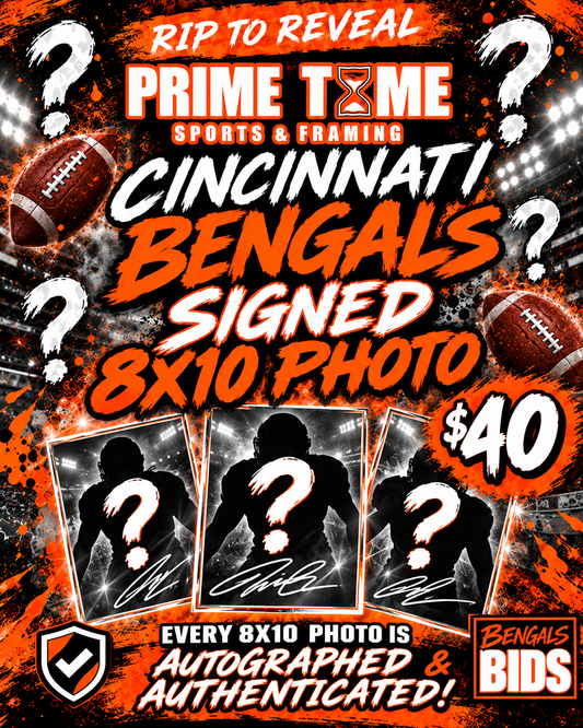 Cincinnati Bengals Signed Mystery 8x10 Photo