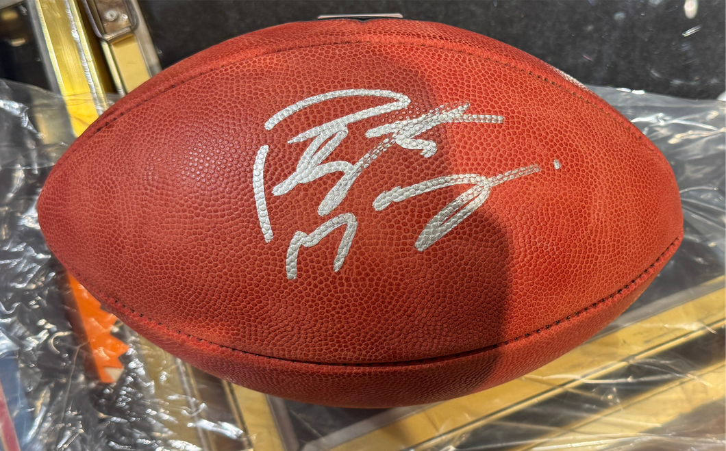 Indianaoplis Colts Payton Manning Hand Signed Autographed Football Steiner COA