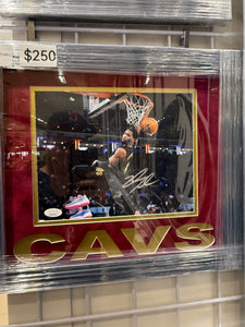 Cleveland Cavaliers Donovan Mitchell Signed Autographed 8x10 Photo Custom Framed JSA COA