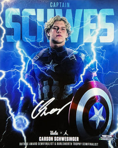 Carson Schwesinger Signed Autographed UCLA 8x10 Photo Coa