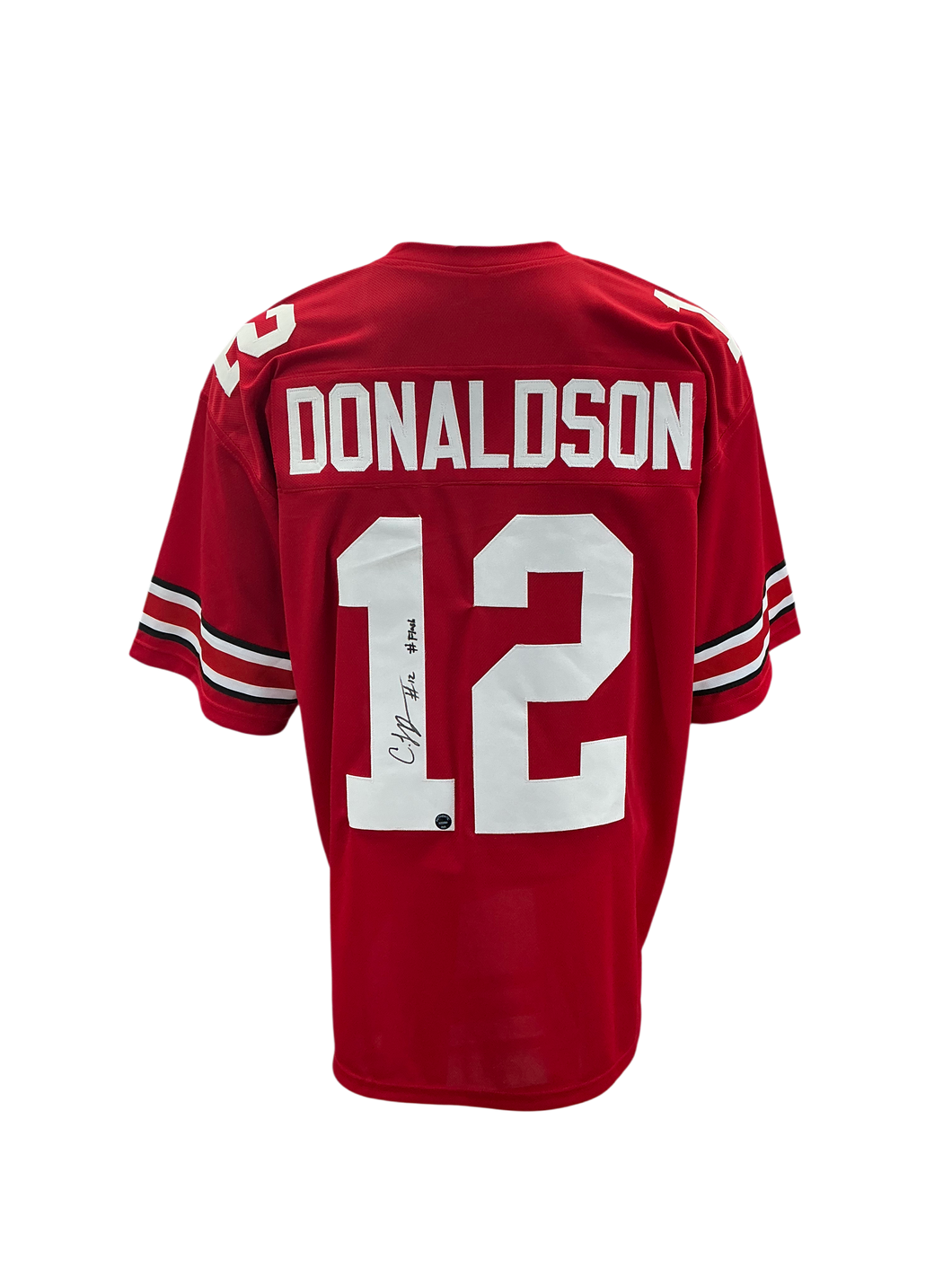 The Ohio State Buckeyes CJ Donaldson Signed Autographed Custom Jersey Certified COA