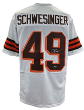 Load image into Gallery viewer, Carson Schwesinger Signed Autographed Cleveland Browns Custom Jersey Coa