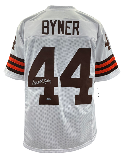 Ernest Byner Signed Autographed Cleveland Browns Custom Jersey COA
