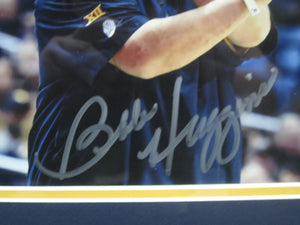 West Virginia Mountaineers Coach Bob Huggins Signed 8x10 Photo Framed & Matted with JSA COA