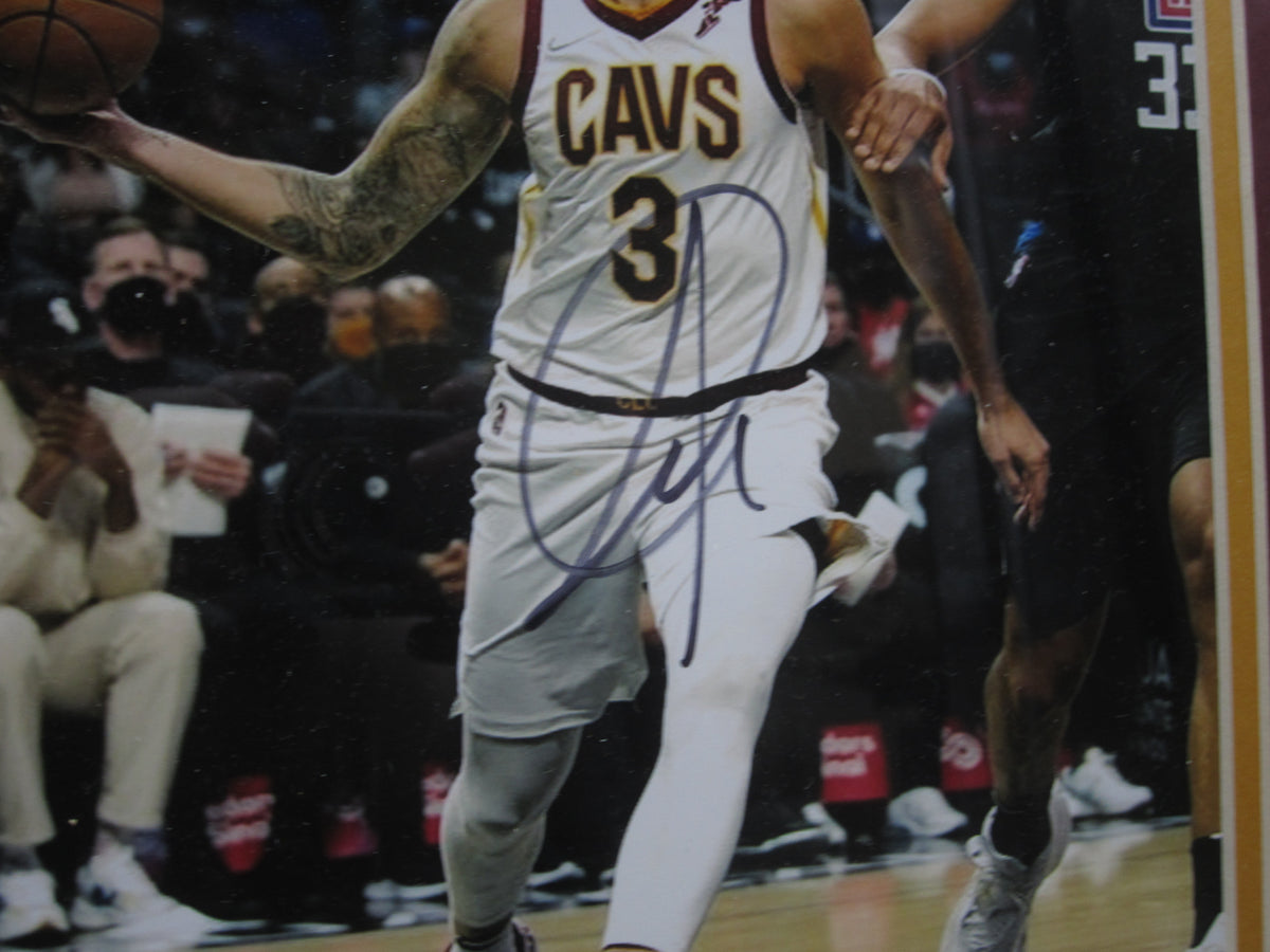 Cleveland Cavaliers Ricky Rubio Hand Signed Autographed 8x10 Photo Custom Framed & Matted with JSA COA