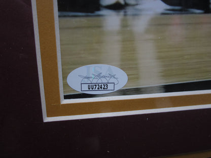 Cleveland Cavaliers Ricky Rubio Hand Signed Autographed 8x10 Photo Custom Framed & Matted with JSA COA