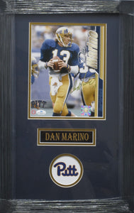 Pittsburgh Panthers Dan Marino Signed 8x10 Photo Framed & Matted with COA