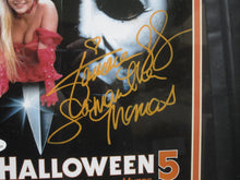 Load image into Gallery viewer, Halloween 5 &quot;Samantha Thomas&quot; Tamara Glynn Hand Signed Autographed 8x10 Photo Framed &amp; Matted with COA