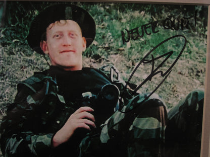 United States Navy Seal Team Six Osama bin Laden Killer Robert J. O'Neill Hand Signed Autographed 8x10 Photo with NEVER QUIT! Inscription Framed & Matted with BECKETT COA
