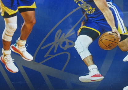 Golden State Warriors Stephen Curry Hand Signed Autographed 16x20 Limited Print Custom Framed & Matted with JSA COA