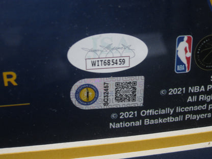 Golden State Warriors Stephen Curry Hand Signed Autographed 16x20 Limited Print Custom Framed & Matted with JSA COA