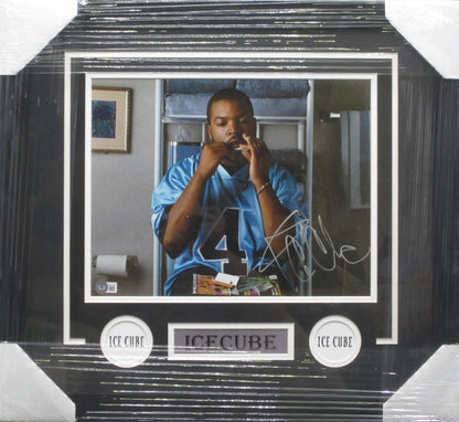American Rapper Ice Cube Hand Signed Autographed 11x14 Photo Framed & Matted with BECKETT COA