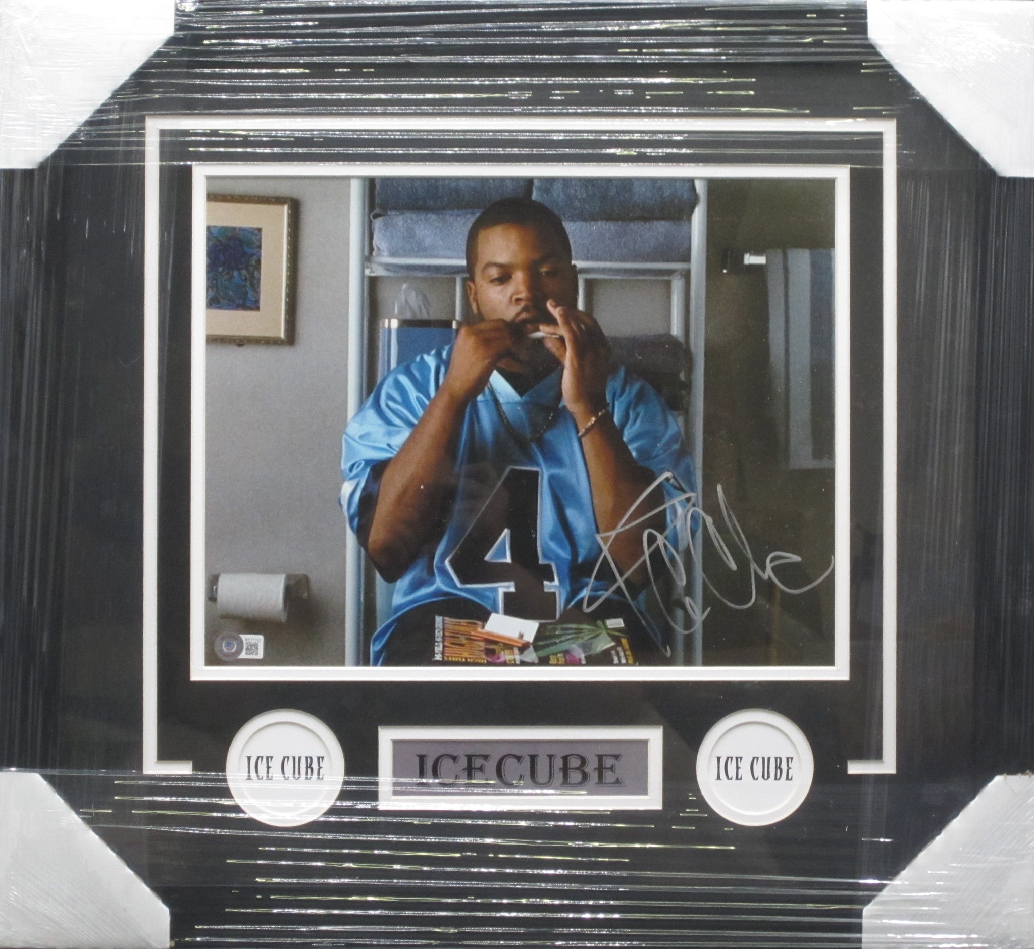 American Rapper Ice Cube Hand Signed Autographed 11x14 Photo Framed ...