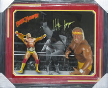 Load image into Gallery viewer, American Professional Wrestler Hulk Hogan Signed 16x20 Photo Collage Framed &amp; Matted with COA
