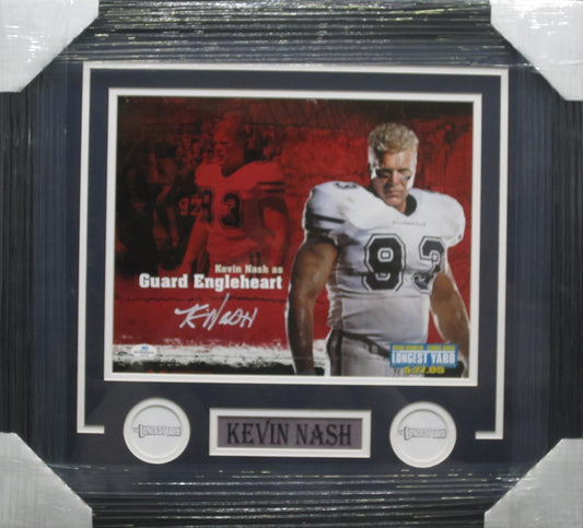 The Longest Yard "Guard Engleheart" Kevin Nash Hand Signed Autographed 11x14 Photo Framed & Matted with COA