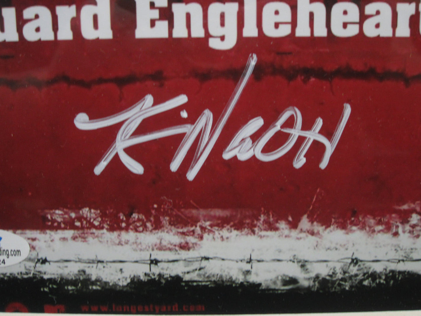 The Longest Yard "Guard Engleheart" Kevin Nash Hand Signed Autographed 11x14 Photo Framed & Matted with COA