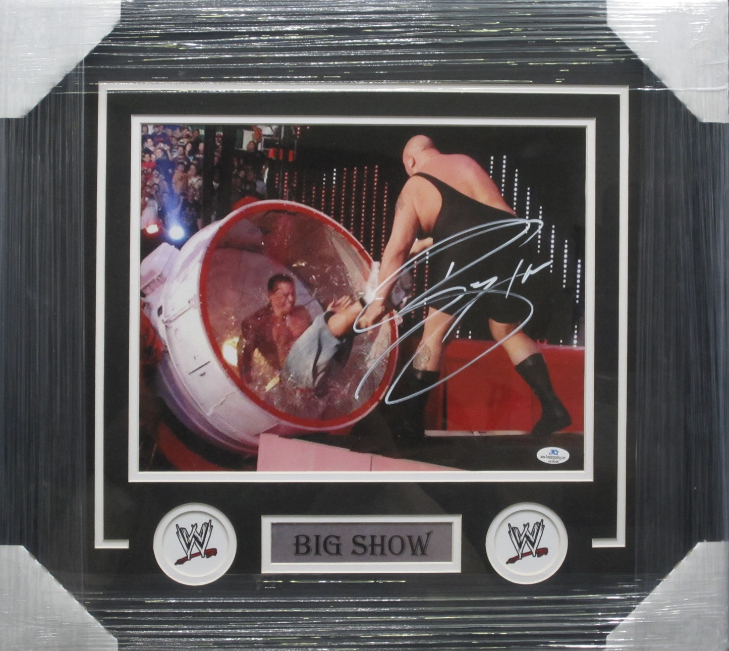 American Professional Wrestler Paul "Big Show" Wight Hand Signed Autographed 11x14 Photo Framed & Matted with COA