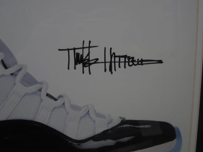 Air Jordan Designer Tinker Hatfield Hand Signed Autographed 11x14 Photo  Custom Framed & Matted with BECKETT COA