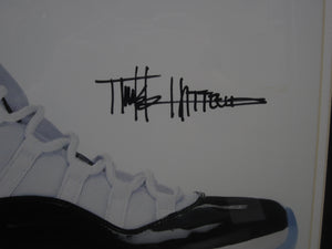 Air Jordan Designer Tinker Hatfield SIGNED AUTOGRAPH 11x14 Framed Shoe Photo BECKETT COA