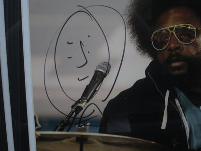 American Jazz/Hip-Hop Musician Questlove Signed 11x14 Photo Framed & Matted with BECKETT COA