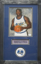 Load image into Gallery viewer, Orlando Magic Shaquille O&#39;Neal Signed 8x10 Photo Framed &amp; Matted with COA