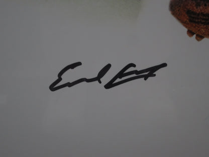 Houston Oilers Earl Campbell Hand Signed Autographed 11x14 Photo Framed & Matted with BECKETT COA