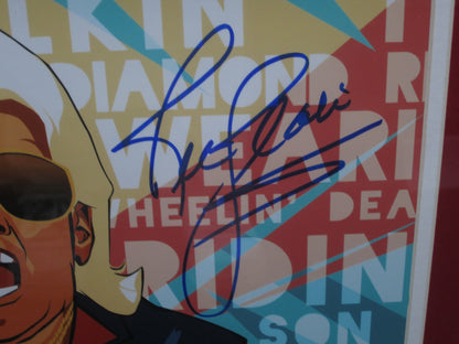 American Professional Wrestler Ric Flair Hand Signed Autographed 11x14 Photo Framed & Matted with JSA COA