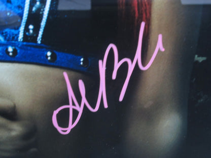 American Professional Wrestler Alexa Bliss Hand Signed Autographed 16x20 Photo Framed & Matted with COA