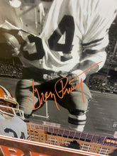 Load image into Gallery viewer, Cleveland Browns Greg Pruitt &amp; Cleo Miller Dual Hand Signed Autographed 16x20 Photo Framed &amp; BROWNS Suede Matted with COA