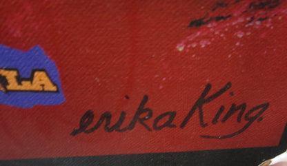 2004 NBA All Stars Canvas Collage (Jersey Frame Size) Framed & Matted with NBA COA