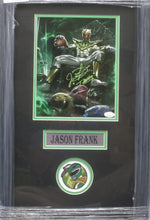 Load image into Gallery viewer, Power Rangers TV Series &quot;Tommy Oliver&quot; Jason Frank Signed 8x10 Photo with &quot;Tommy&quot; Inscription Framed &amp; Matted with JSA COA