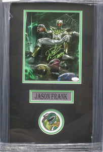 Power Rangers TV Series "Tommy Oliver" Jason Frank Signed 8x10 Photo with "Tommy" Inscription Framed & Matted with JSA COA