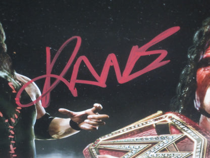 American Professional Wrestler Kane Hand Signed Autographed 8x10 Photo Framed & Matted with BECKETT COA